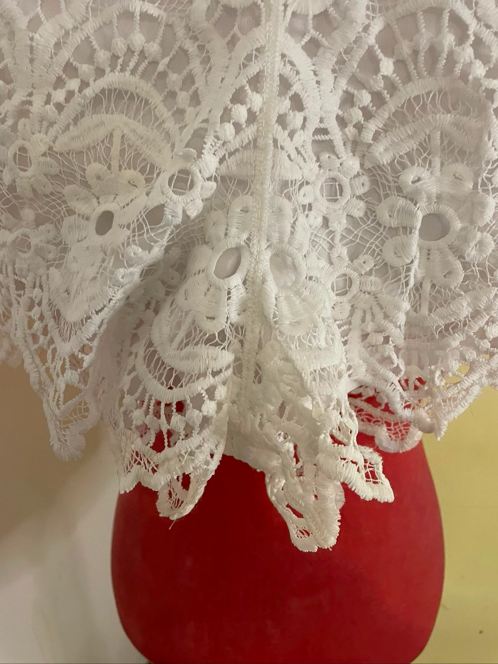 Short Branco em Renda – photo 2